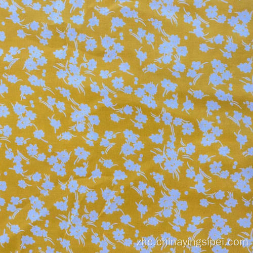 亚马逊编织的人造丝印刷poplin Fabin for Kids